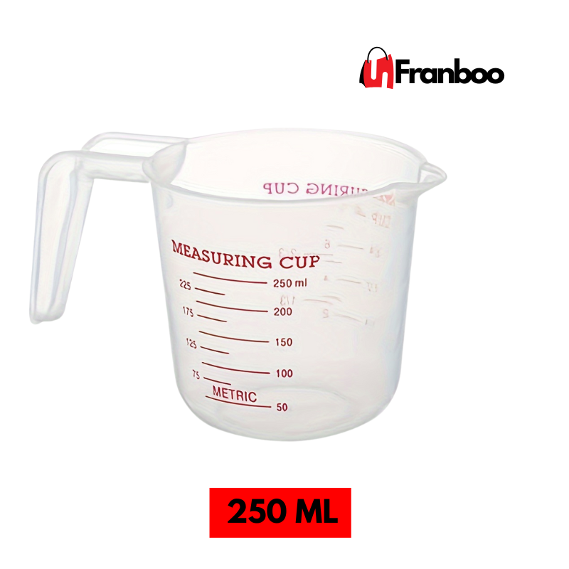 Ensemble de 03 Tasses à Mesurer – Plastique Durable & Bec Verseur